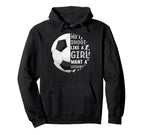 I Shoot Like Want Lesson Soccer Hoodie - Custom Art Print Men Women