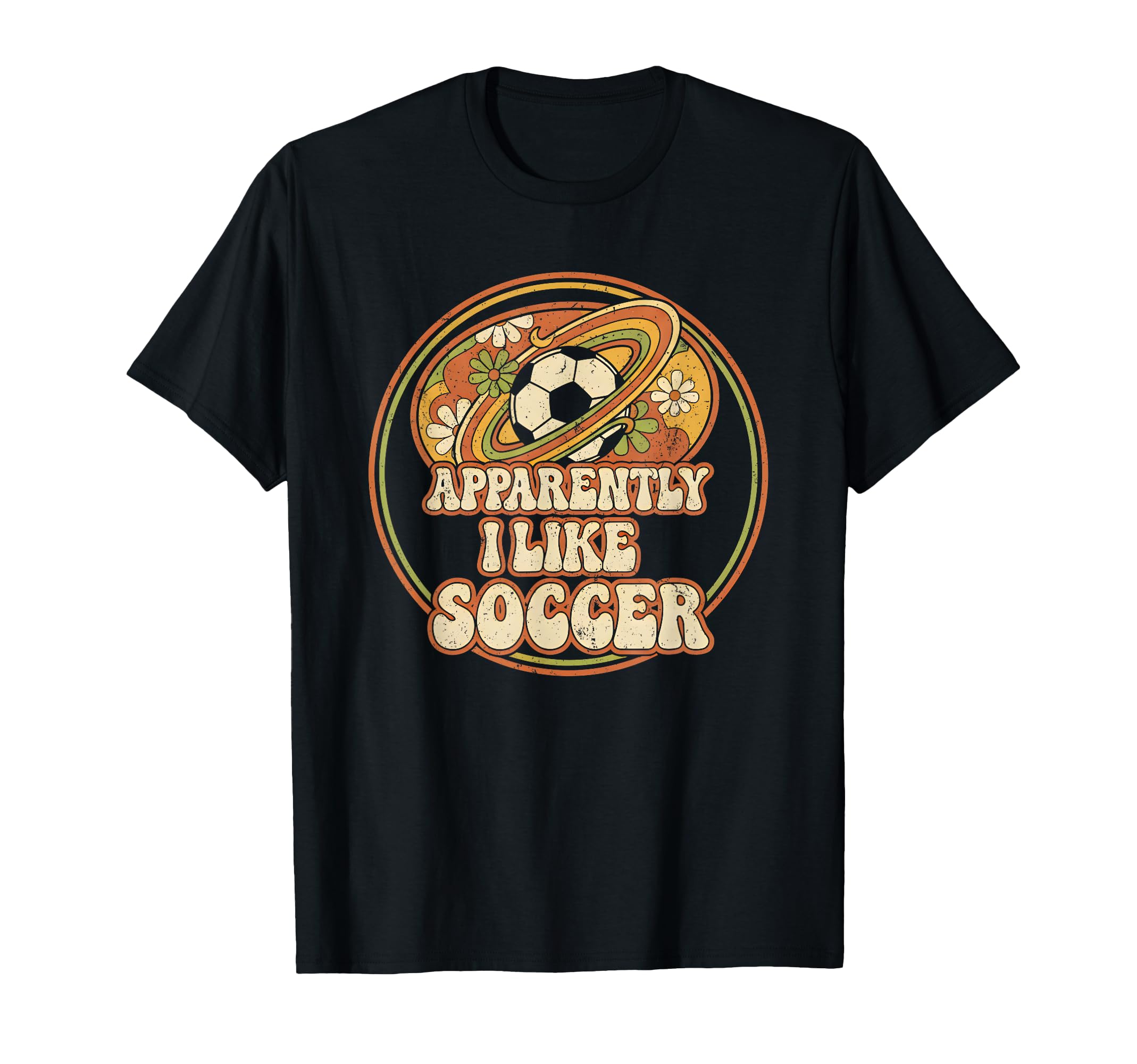 Apparently I Like Soccer Game Day Mom T-Shirt - Unique Graphic for Adults