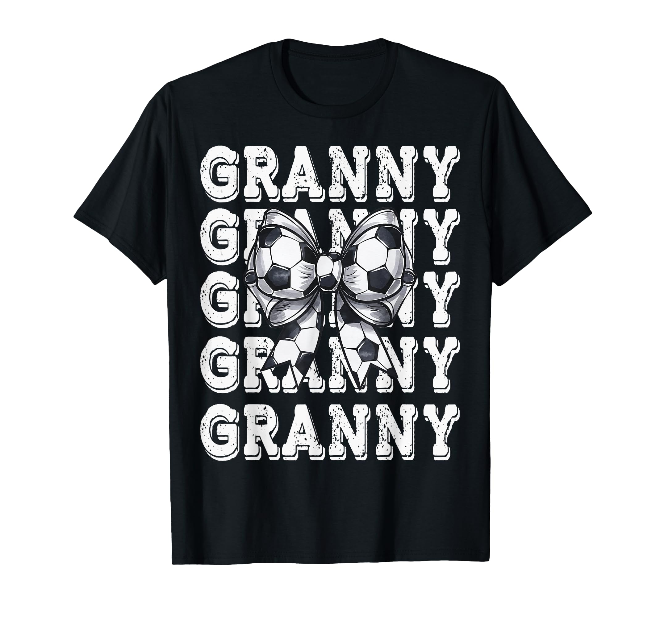 Coquette Soccer Granny Matching Family T-Shirt - Unique Graphic Men Women