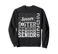 2026 Soccer Senior Sister Graduation Sweatshirt - Aesthetic Graphic Unisex
