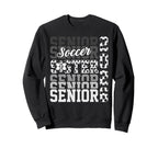 2026 Soccer Senior Sister Graduation Sweatshirt - Aesthetic Graphic Unisex
