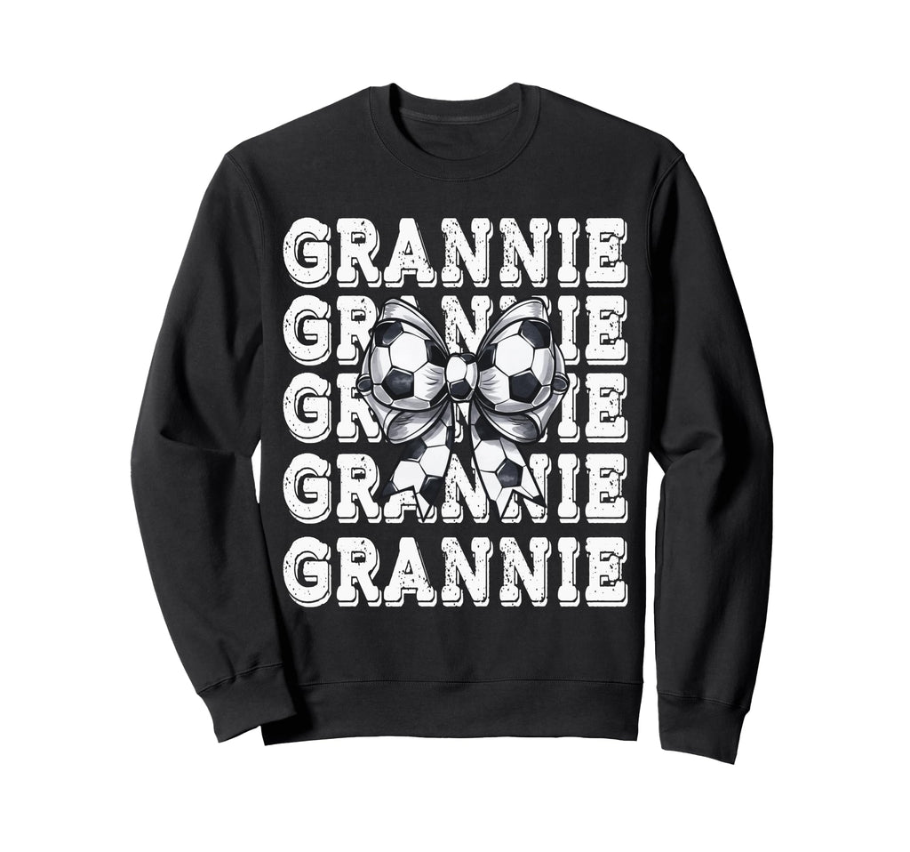 Coquette Soccer Grannie Matching Family Sweatshirt - Trendy Graphic Unisex