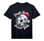 Jingle Bells Soccer Yells Funny Soccer T-Shirt - Novelty Apparel Men Women