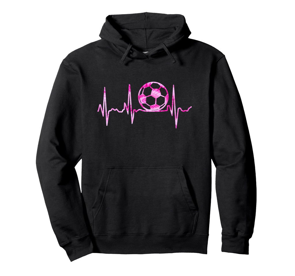 Soccer Heartbeat Teen Female Soccer Hoodie - Custom Art Print Men Women