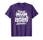 Class 2025 Senior Year Soccer Mom T-Shirt - Trendy Graphic for Adults