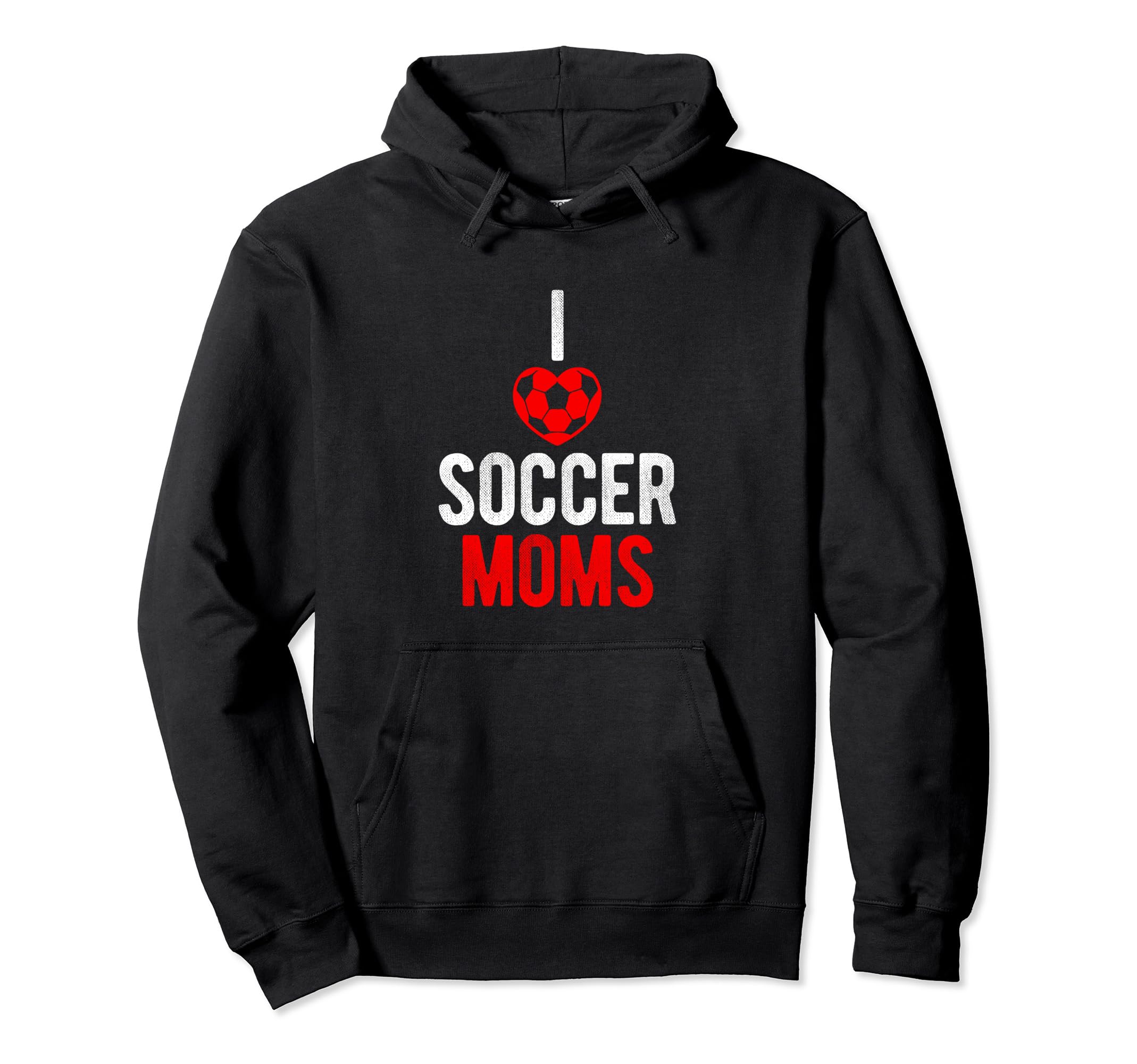 I Love Soccer Moms Soccer Football Player Hoodie - Custom Art Print Unisex