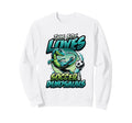 This Loves Soccer And Dinosaurs Sweatshirt - Aesthetic Graphic Men Women