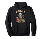 Funny Skeleton Soccer Mom Soccer Mom Hoodie - Minimalist Print Men Women