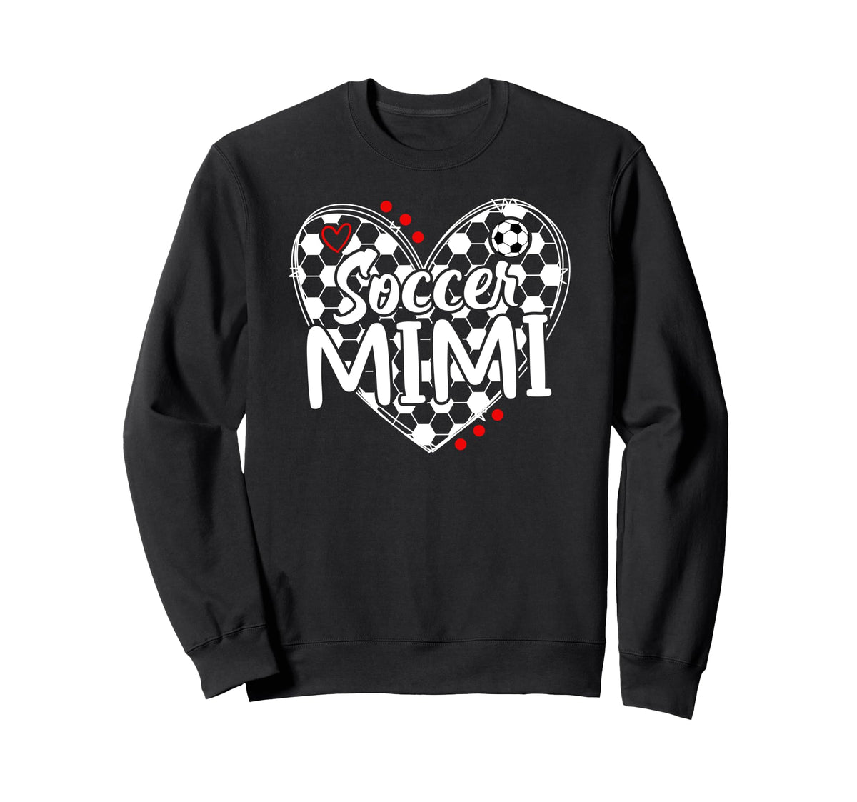 Soccer Mimi Heart Mimi Soccer Sweatshirt - Aesthetic Graphic for Adults
