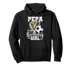Pepa Birthday Soccer Ball Leopard Heart Hoodie - Streetwear Style Men Women