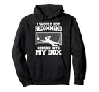 Soccer Goalkeeper Don T Come Into My Hoodie - Custom Art Print for Adults