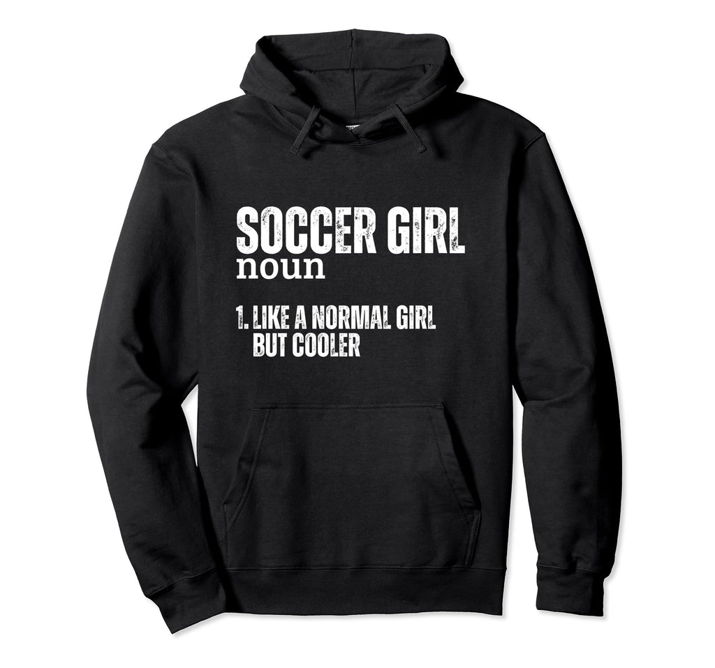 Soccer Definition Funny Soccer Player Hoodie - Novelty Apparel for Adults