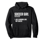 Soccer Definition Funny Soccer Player Hoodie - Novelty Apparel for Adults