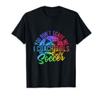 You Dont Scare Me I Coach Soccer Coach T-Shirt - Aesthetic Graphic Unisex