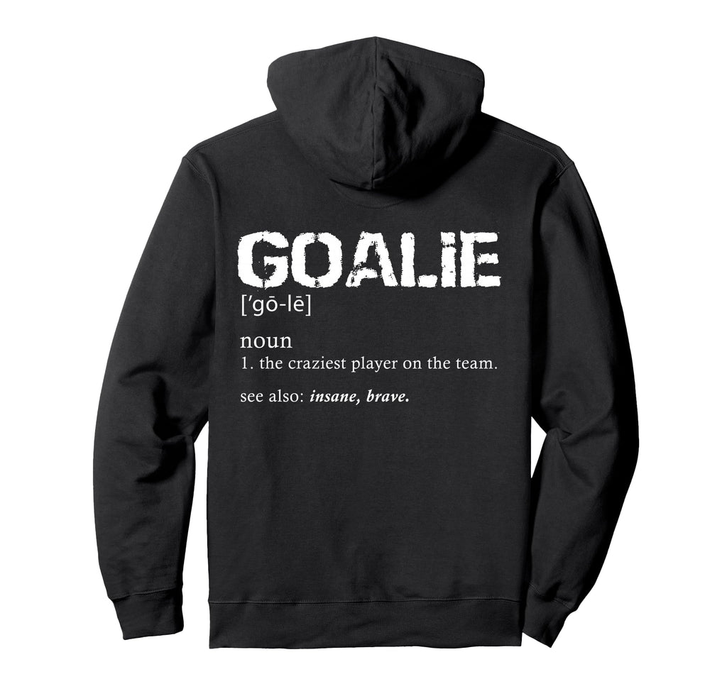 Hockey Goalie Gear Soccer Goalkeeper Hoodie - Minimalist Print Unisex