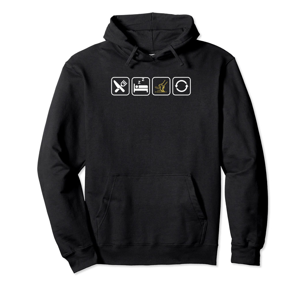 Eat Sleep Run Repeat Runners And Hoodie - Custom Art Print for Adults