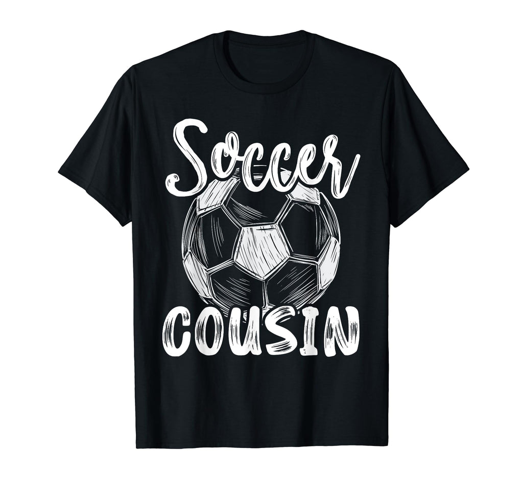 Soccer Cousin Family Matching Team T-Shirt - Custom Art Print for Adults