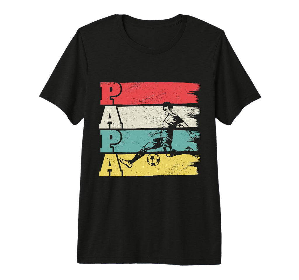 Soccer Dad Fathers Day Dad Football T-Shirt - Minimalist Print Men Women