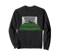 Goalkeeper Save Pitch Goal Net Sweatshirt - Minimalist Print Men Women