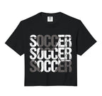 Soccer Distressed Ball Team Soccer Player Hoodie - Novelty Apparel Unisex