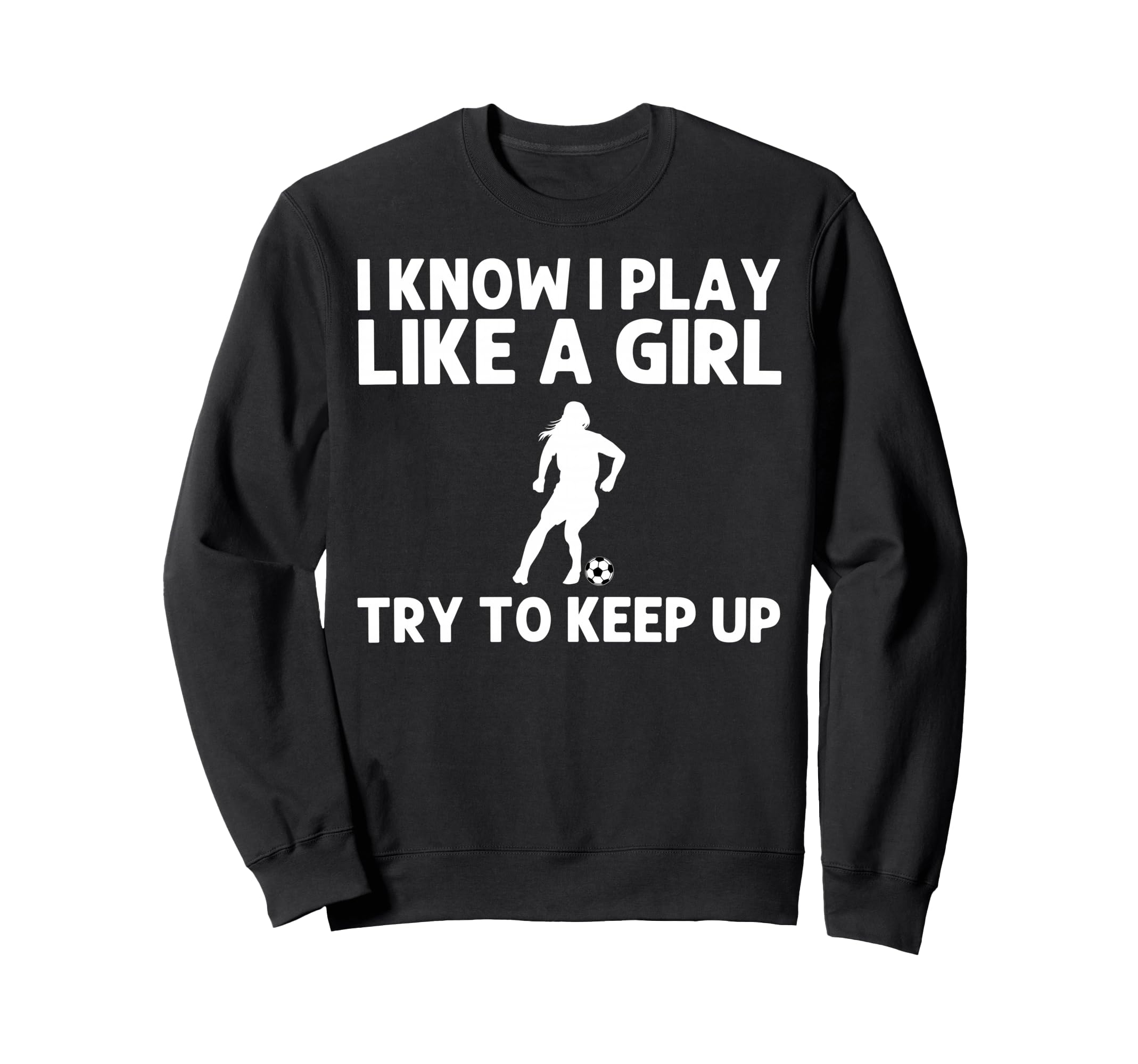Funny Soccer Art Soccer Player Soccer Sweatshirt - Custom Art Print Unisex
