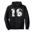 Soccer Player 16Th Birthday Football Hoodie - Trendy Graphic Men Women