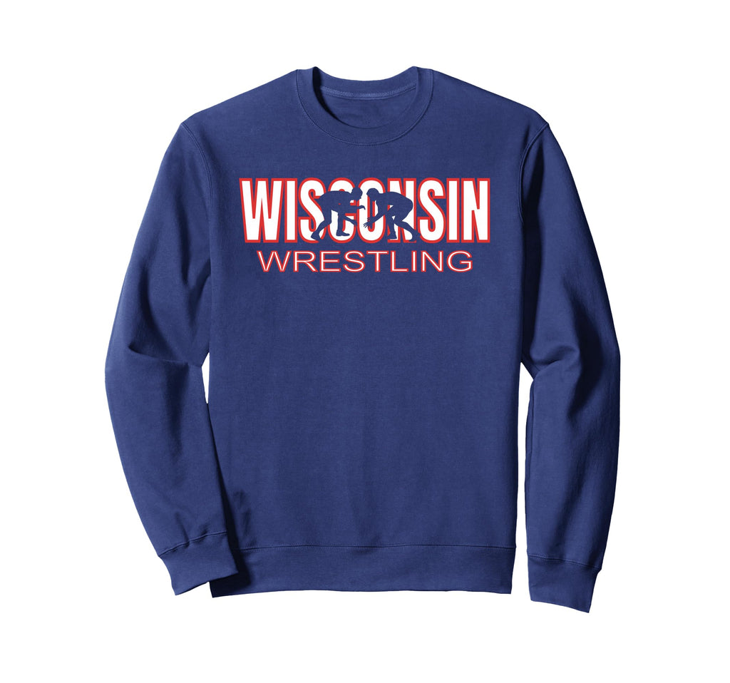 Wisconsin Wrestling Team Coach Sweatshirt - Streetwear Style Men Women
