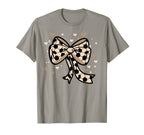 Soccer Ball Coquette Bow Game Day T-Shirt - Custom Art Print Men Women