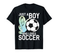 Just Who Loves Soccer T-Shirt - Fun Novelty Design for Adults