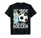 Just Who Loves Soccer T-Shirt - Fun Novelty Design for Adults