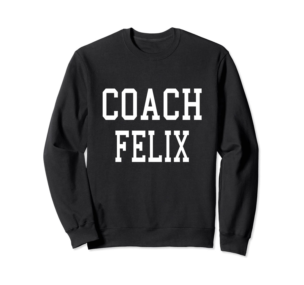 Coach Felix Custom Football Soccer Sweatshirt - Novelty Apparel for Adults