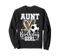 Aunt Birthday Soccer Ball Aunt Sweatshirt - Trendy Graphic Men Women