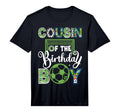 Cousin Birthday Soccer Baller Birthday T-Shirt - Graphic Print Men Women