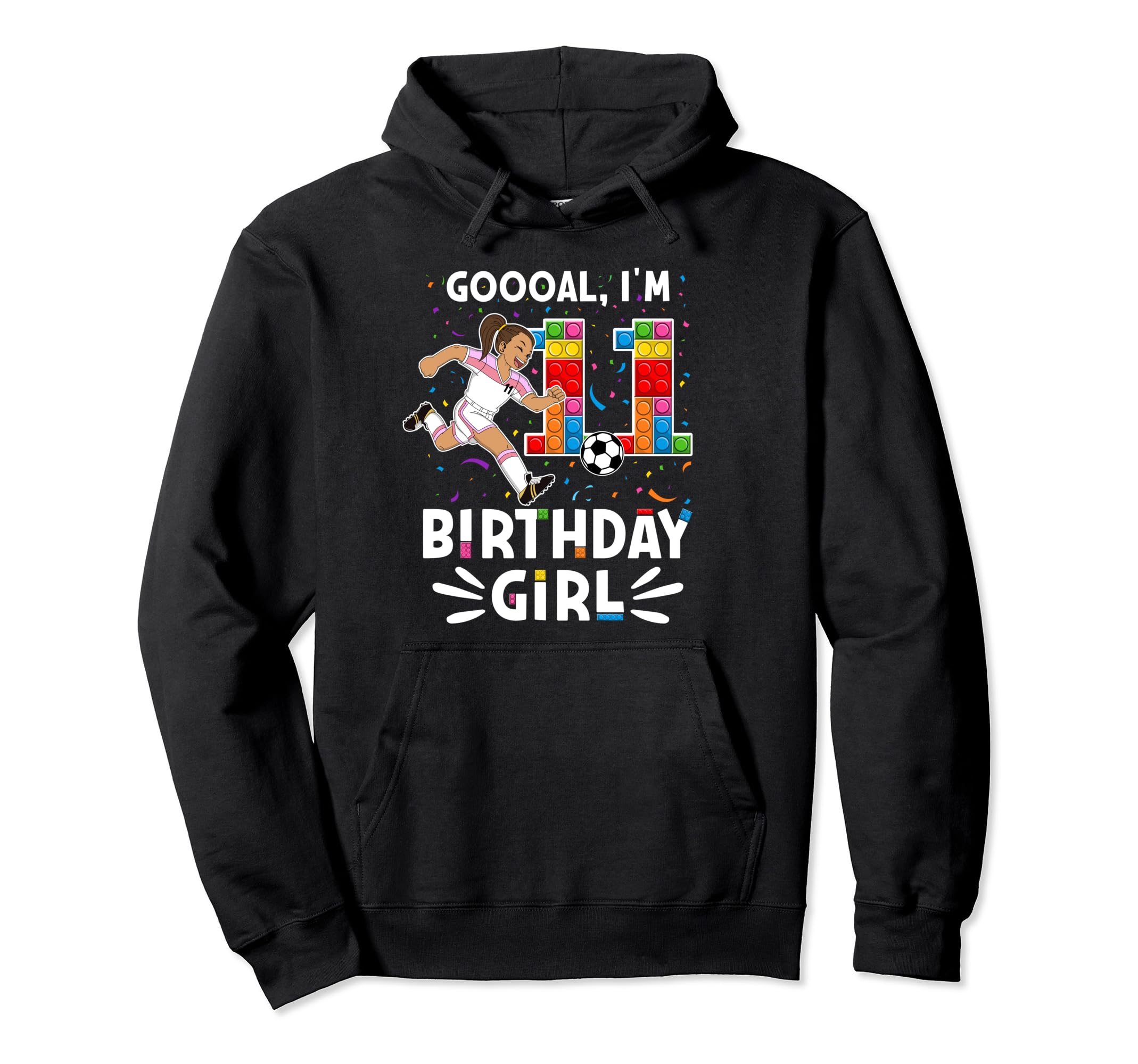 Goooal Im 11 I Building Blocks I 11Th Hoodie - Unique Graphic for Adults