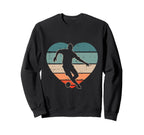 Soccer Player Heart Valentines Sweatshirt - Streetwear Style for Adults