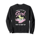 I Know I Play Like Soccer Player Sweatshirt - Streetwear Style Unisex