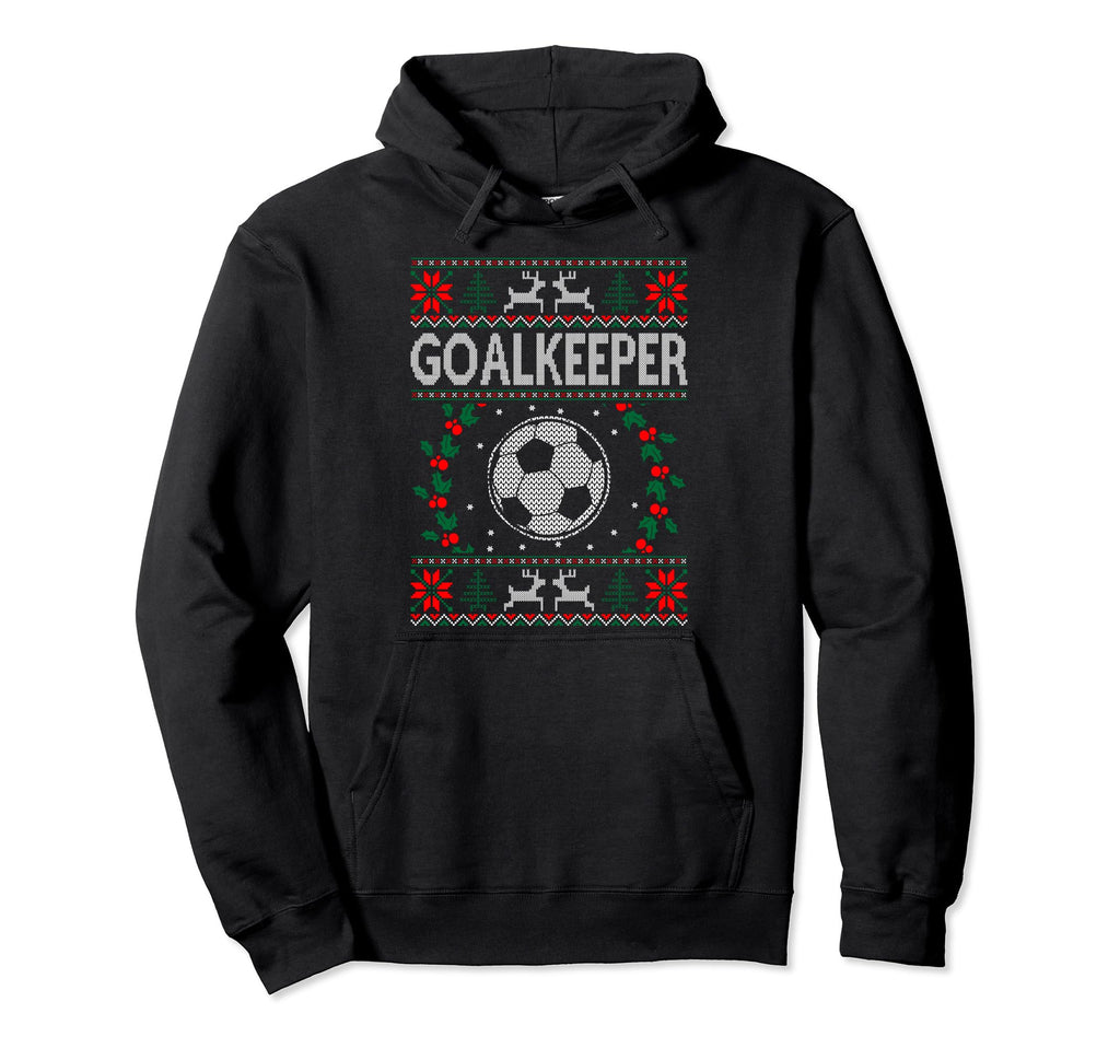 Goalkeeper Football Sports Ugly Gift Hoodie - Custom Art Print Men Women