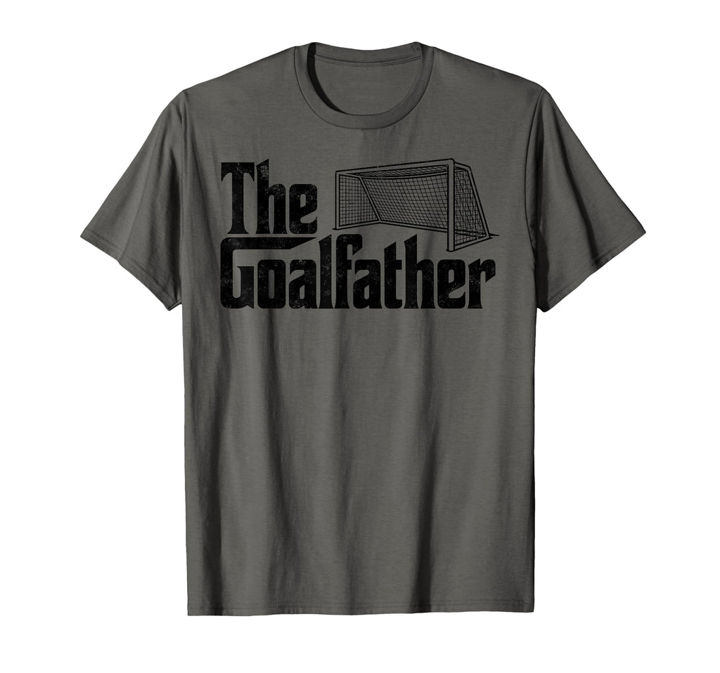 Goalfather Soccer Goalie Goalkeeper T-Shirt - Trendy Graphic for Adults