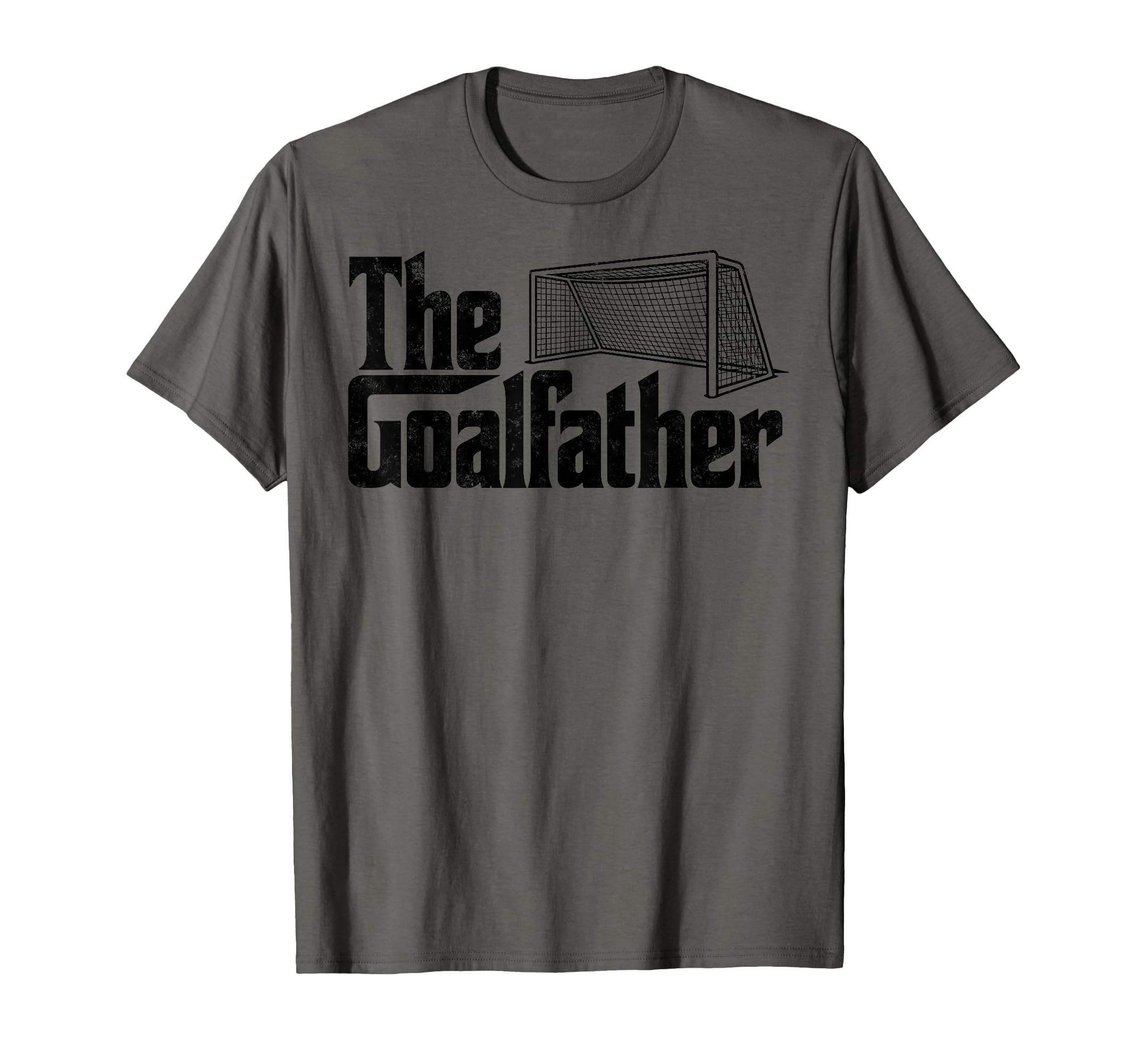 Goalfather Soccer Goalie T-Shirt - Fun Novelty Design for Adults