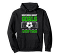 Goalkeeper Training Goal Soccer Goalie Hoodie - Novelty Apparel for Adults