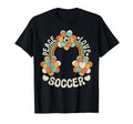 60S 70S Groovy Rainbow Outfit Hippie T-Shirt - Fun Novelty Design Unisex