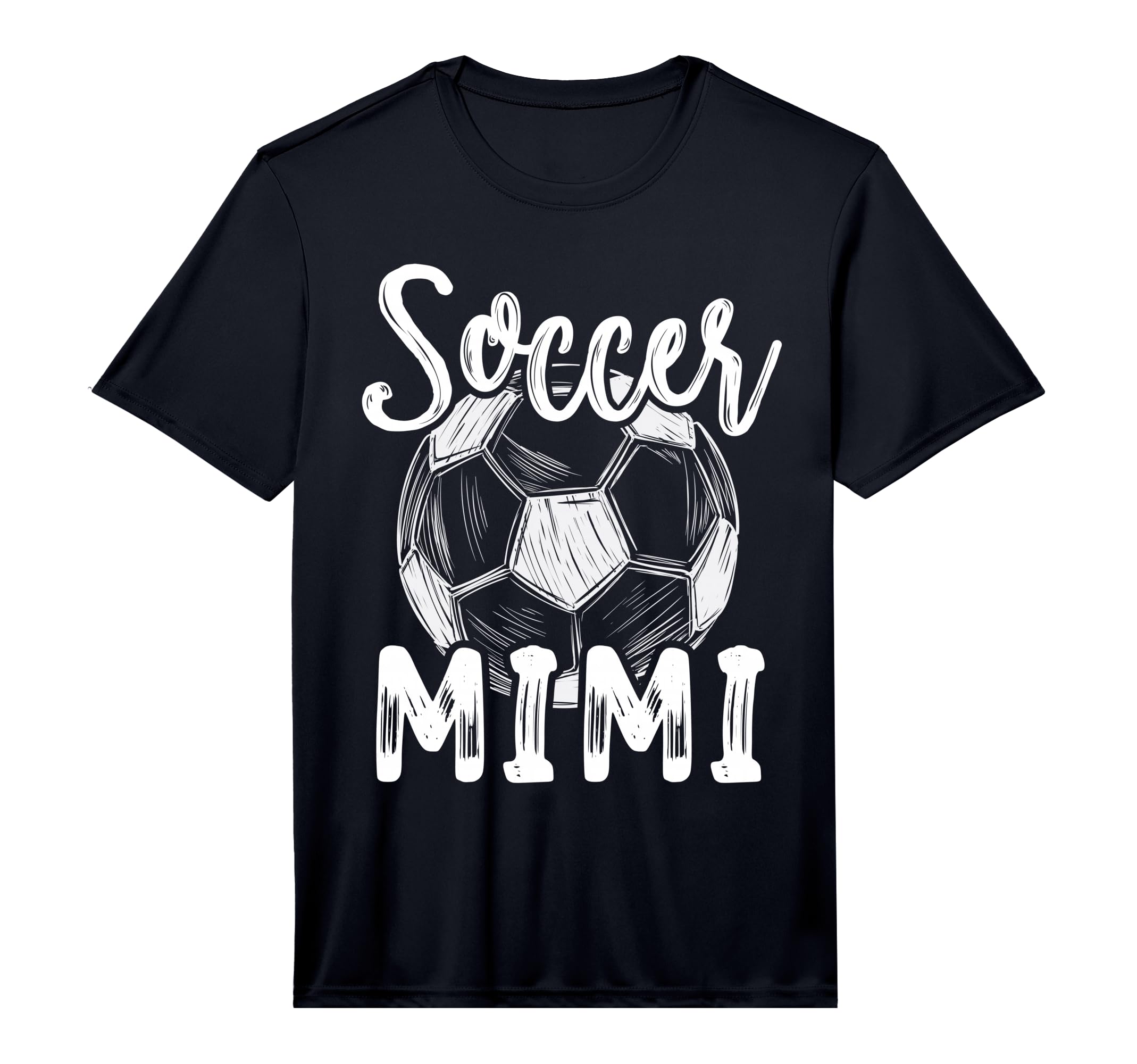 Soccer Mimi Family Matching Team Player T-Shirt - Graphic Print for Adults