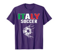 Italy Soccer Ball Net Goal Italian T-Shirt - Streetwear Style for Adults