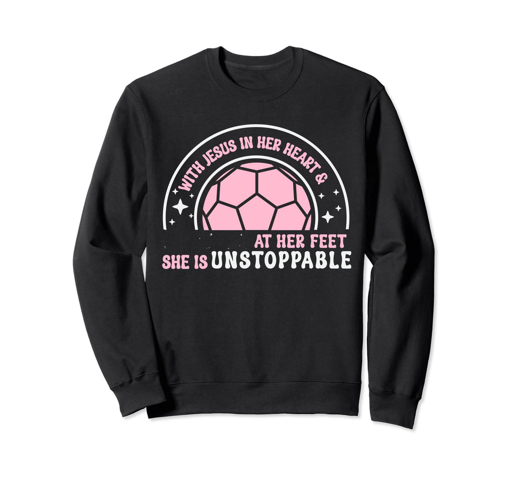 Soccer Soccer Player Soccer Sweatshirt - Aesthetic Graphic for Adults