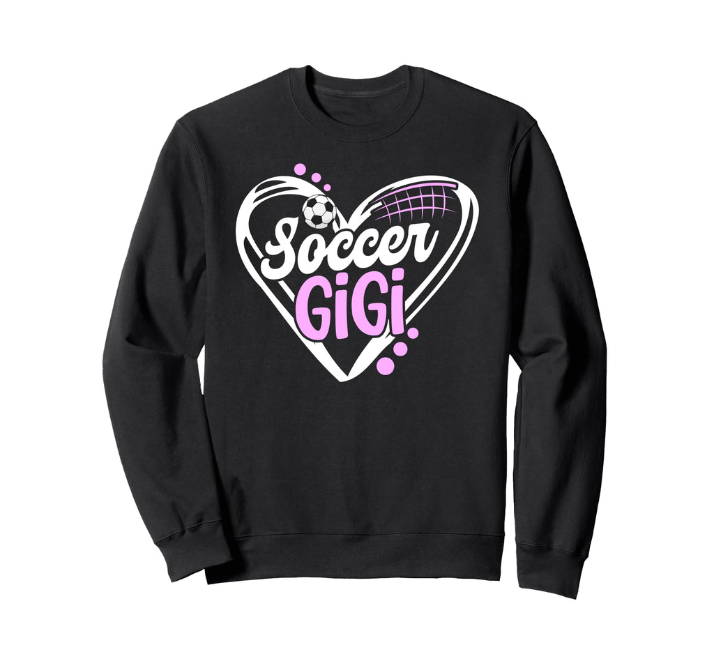 Soccer Gigi Heart Gigi Soccer Sweatshirt - Aesthetic Graphic for Adults