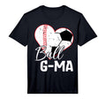 Mens Proud Ball G Ma Biggest Fan T-Shirt - Casual Everyday Wear Unisex