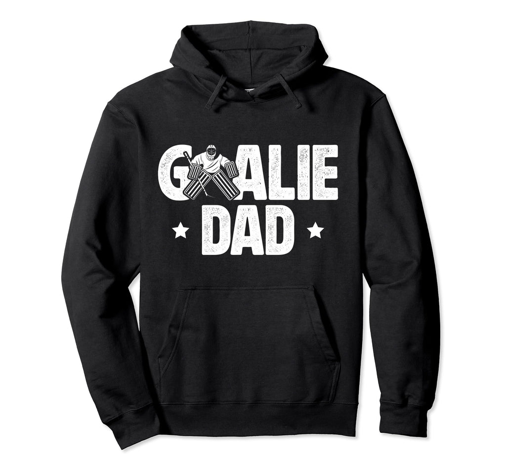 Ice Hockey Goalie Dad Hockey Hoodie - Casual Everyday Wear for Adults