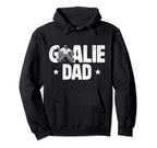 Ice Hockey Goalie Dad Hockey Hoodie - Casual Everyday Wear for Adults