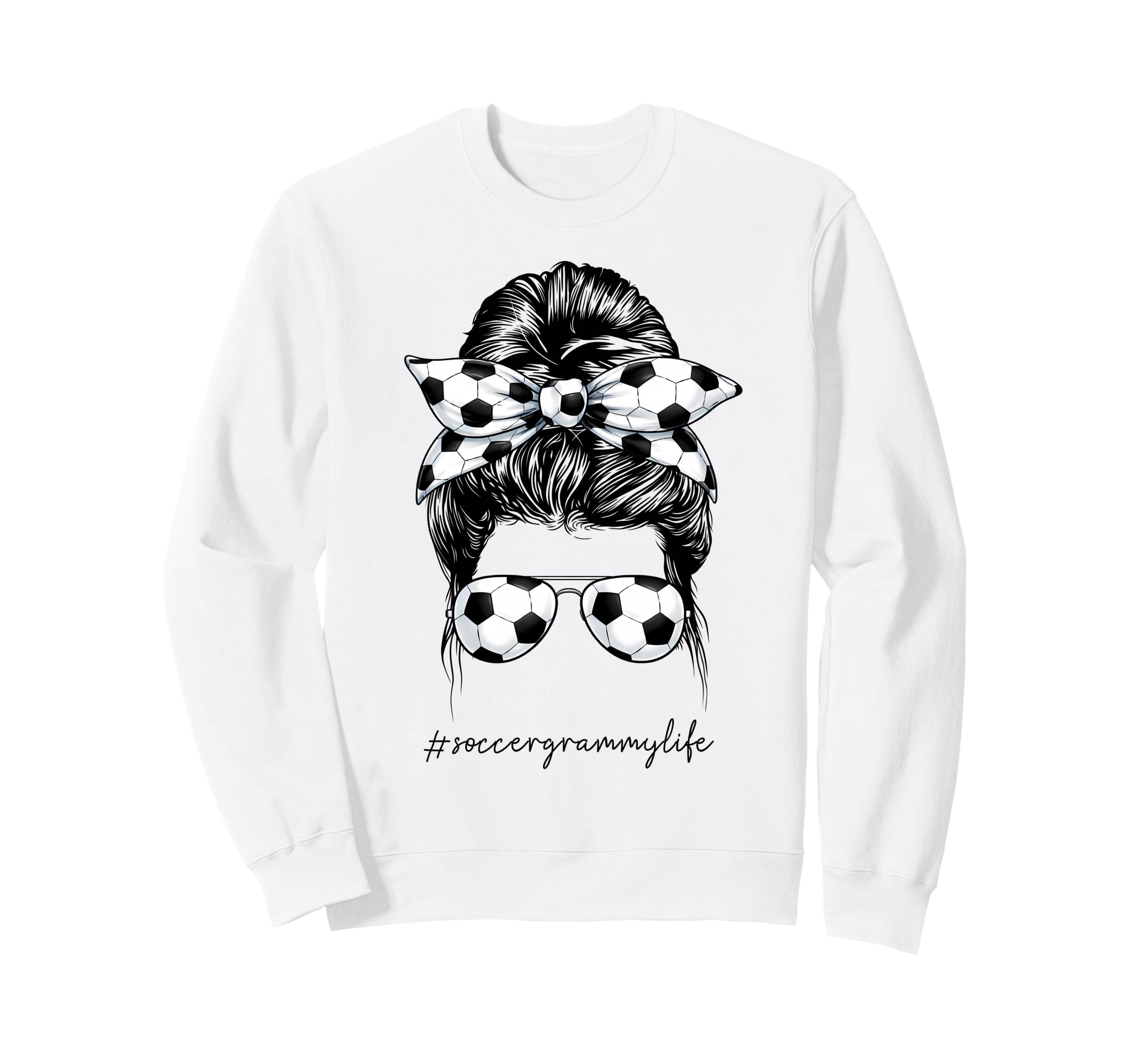 Funny Soccer Grammy Life Soccer Sweatshirt - Aesthetic Graphic Men Women