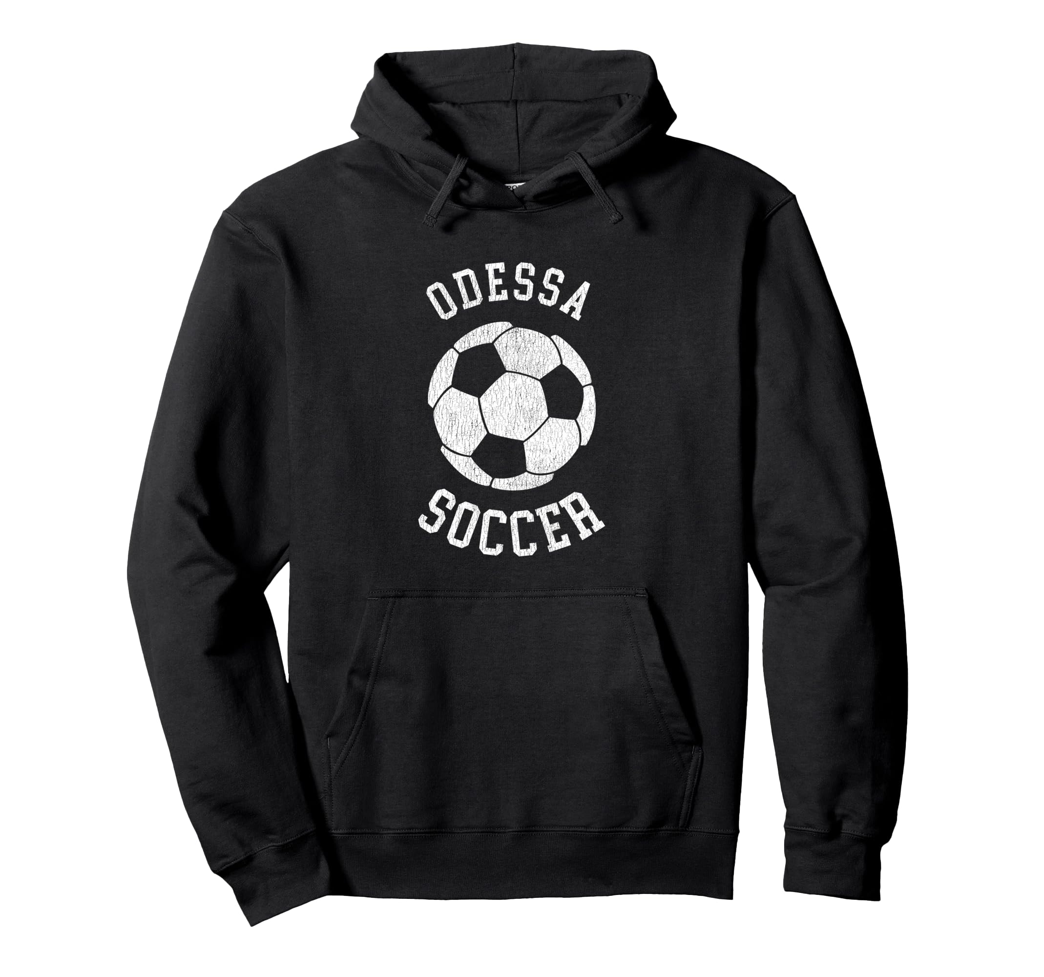 Odessa Soccer Distressed 90S Hoodie - Aesthetic Graphic Unisex